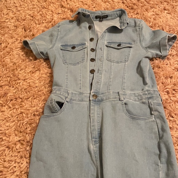 Classic Jean Jumpsuit - Picture 2 of 4